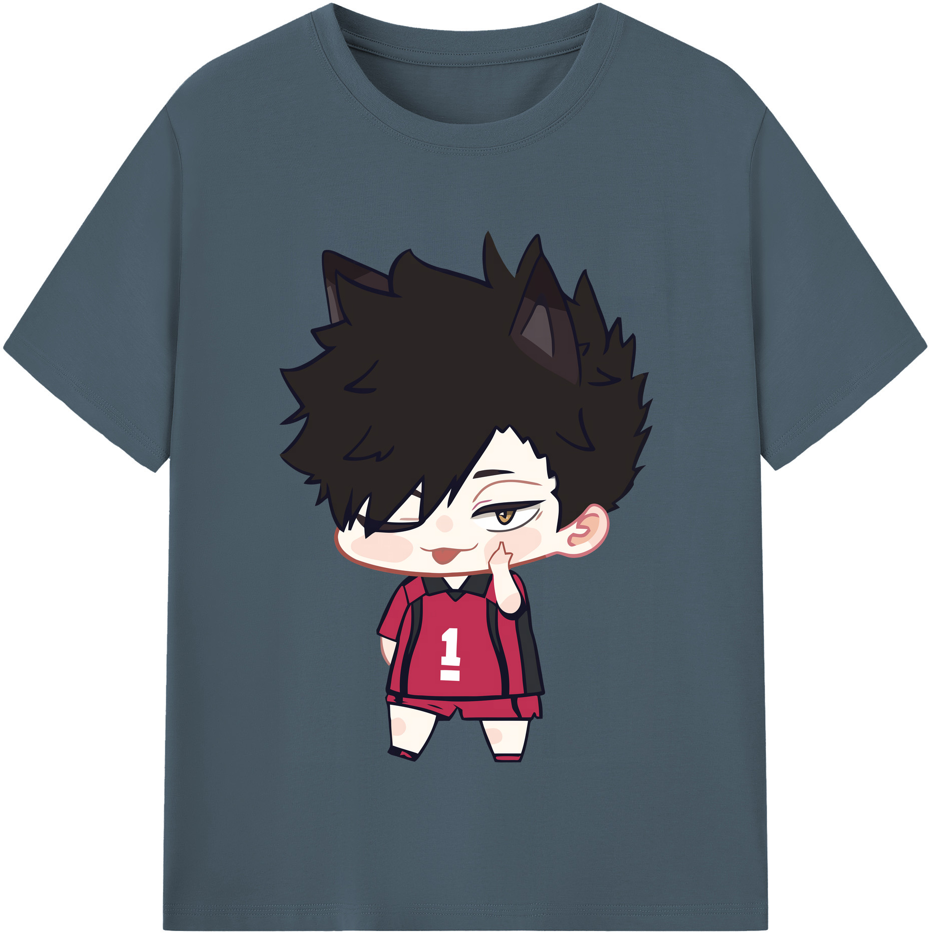 （画像用） ハイキュー!! Haikyu!! 綿100％半袖Tシャツ（フロントプリント）
